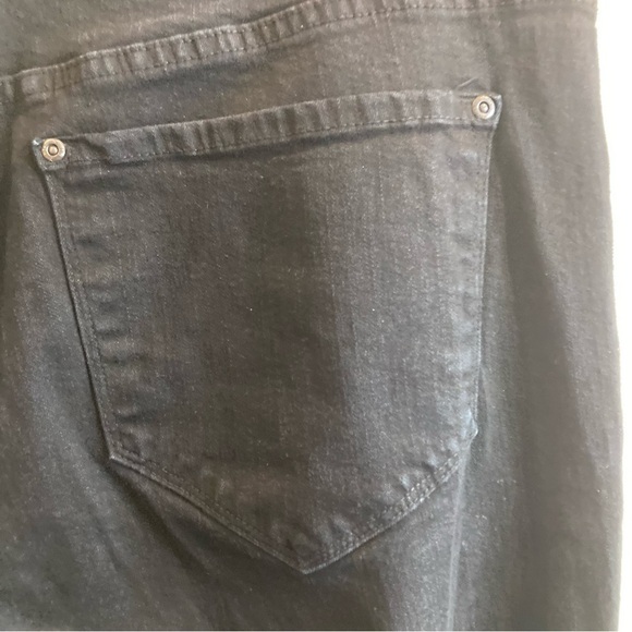 NYDJ Sz 18 Straight Lift Tuck Technology High Rise  Black Jeans - Picture 10 of 14